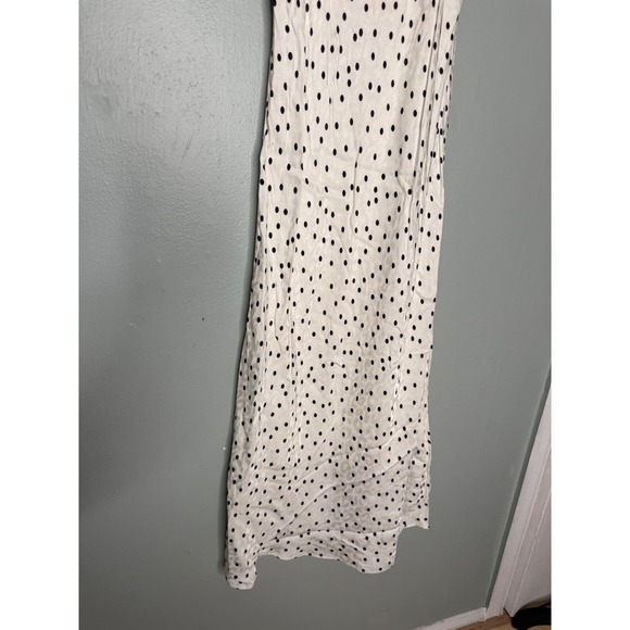 Rixo for Target polka dot sleeveless ruffle maxi slip dress - Picture 7 of 10
